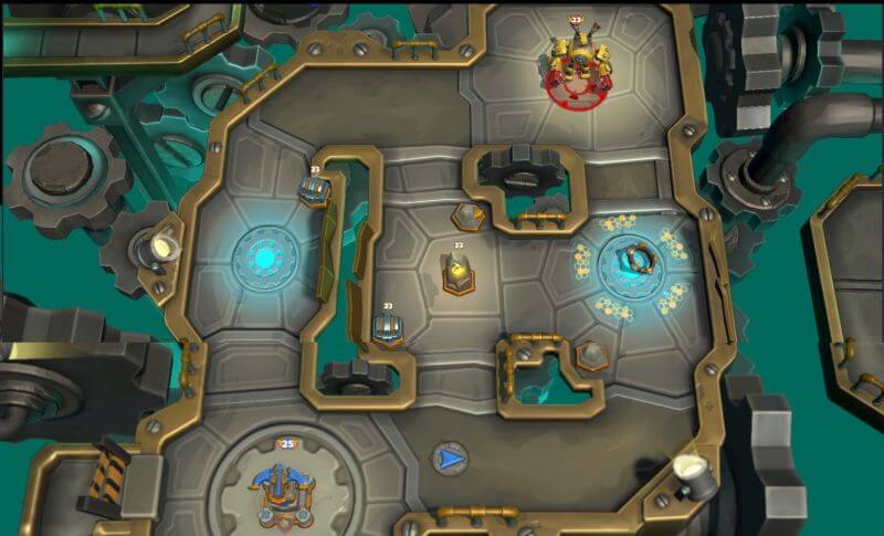 Crowd Pummeler map
